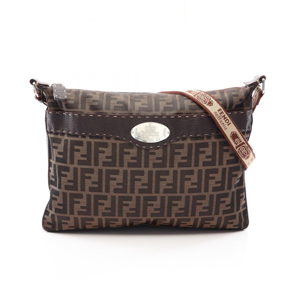 Fendi Selleria Zucca Shoulder Crossbody #272518F56B